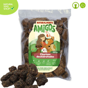 chorizos de carne deshidratados snacks premios naturales y saludables para perros y gatos