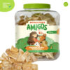 Hojuelas de res deshidratadas para mascotas, snacks premios naturales, orgánicos y saludables para perros
