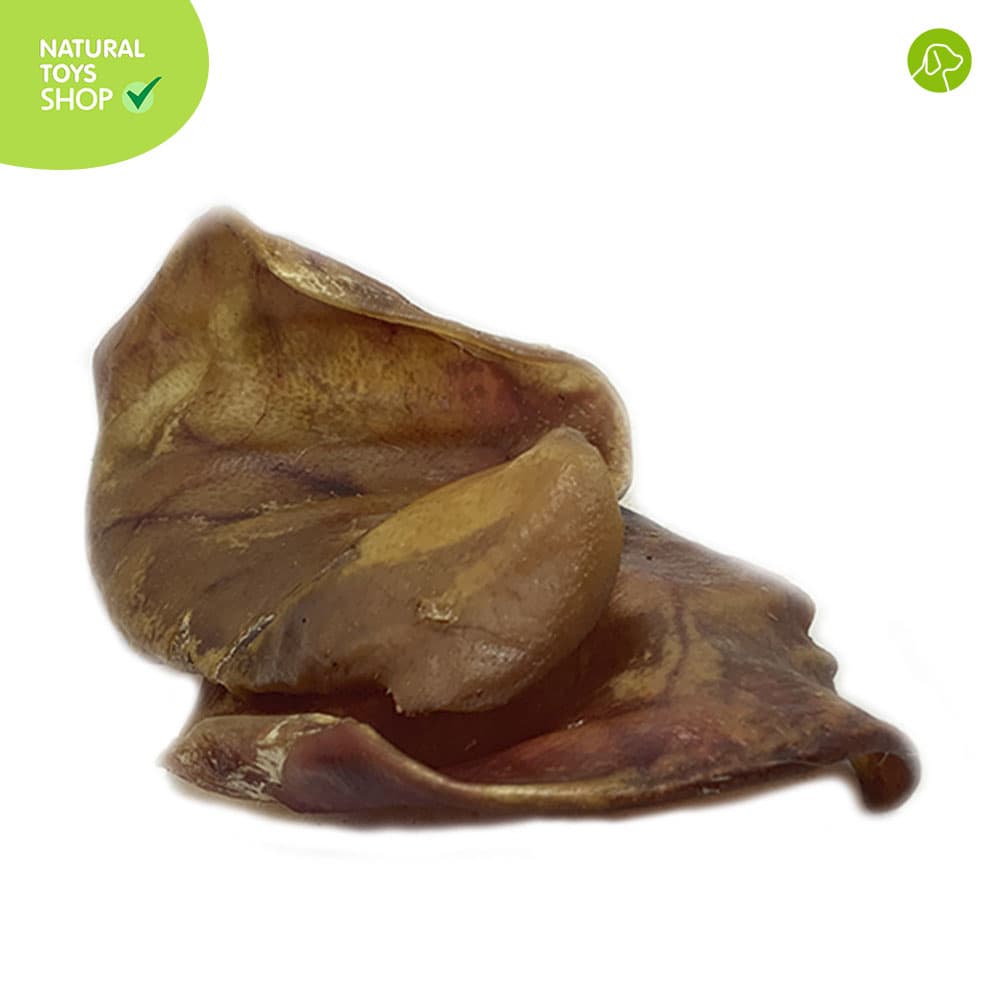 Orejas de cerdo deshidratadas juguete natural para mascotas, snacks premios naturales, orgánicos y saludables para perros