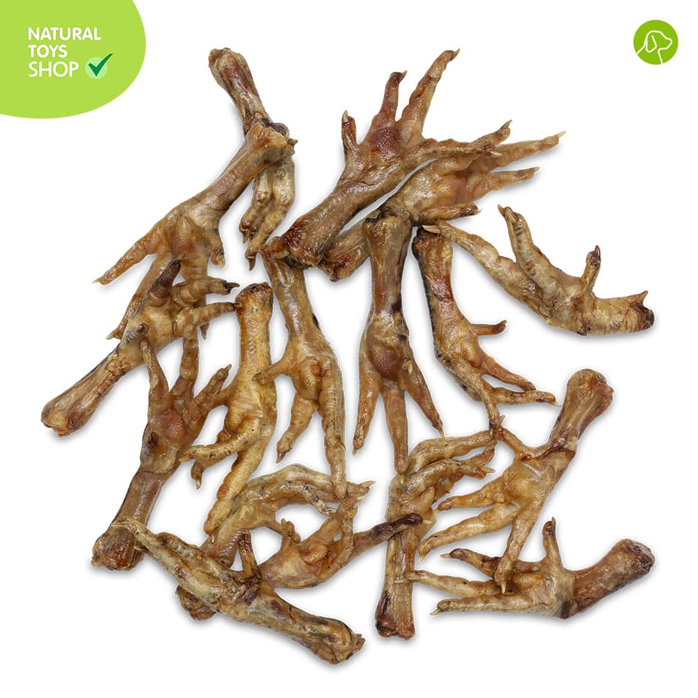 Snacks_patas_pollo_deshidratados_organico_amigos_naturales_perros_gatos_mascotas_regadas patas de pollo deshidratadas snacks premios naturales, orgánicos y saludables para perros