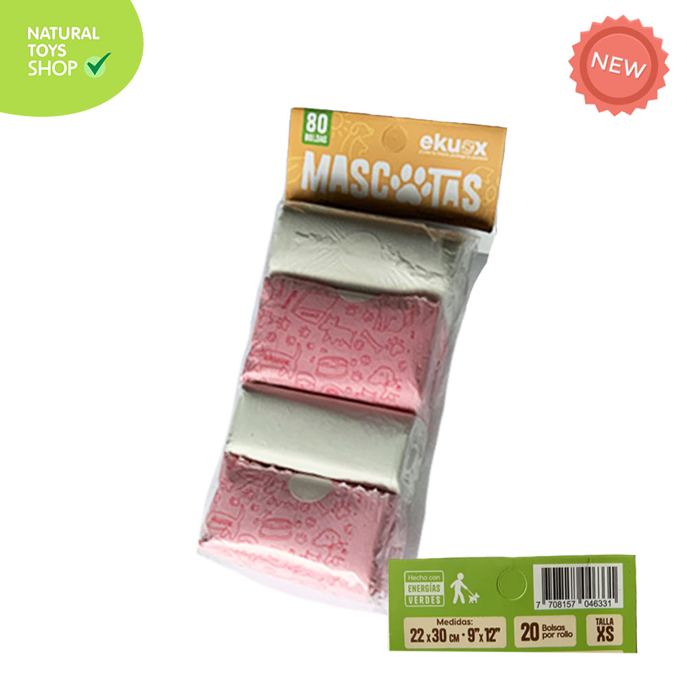 Bolsa_popo_mascotas_4-Und bolsas popo para mascotas, bolsas sanitarias para perros y gatos bolsas reciclables para popo,