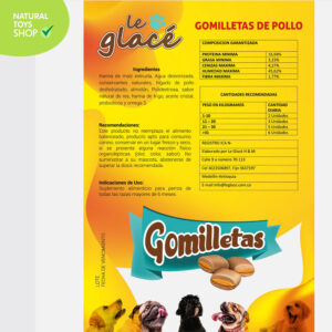 gomilletas de pollo leglace